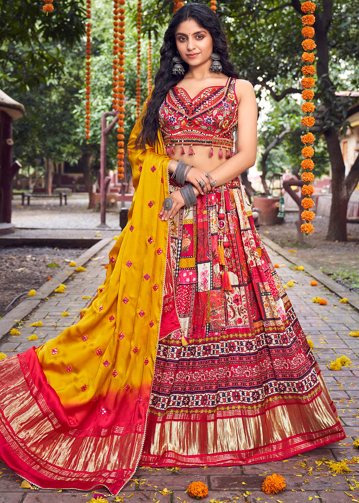 Yellow Lehenga - Buy Yellow Color Lehenga Choli Online in the USA