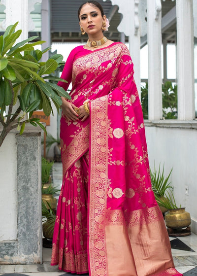 Sari fabric – PINK