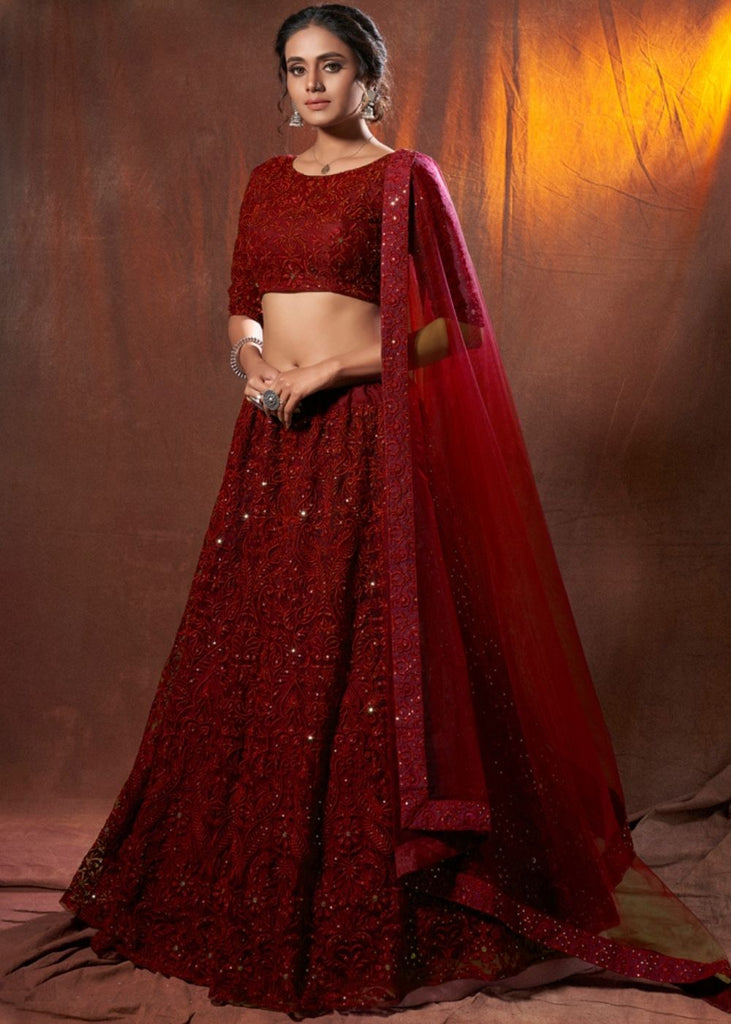 Sequins Lehenga Choli | Lashkaraa