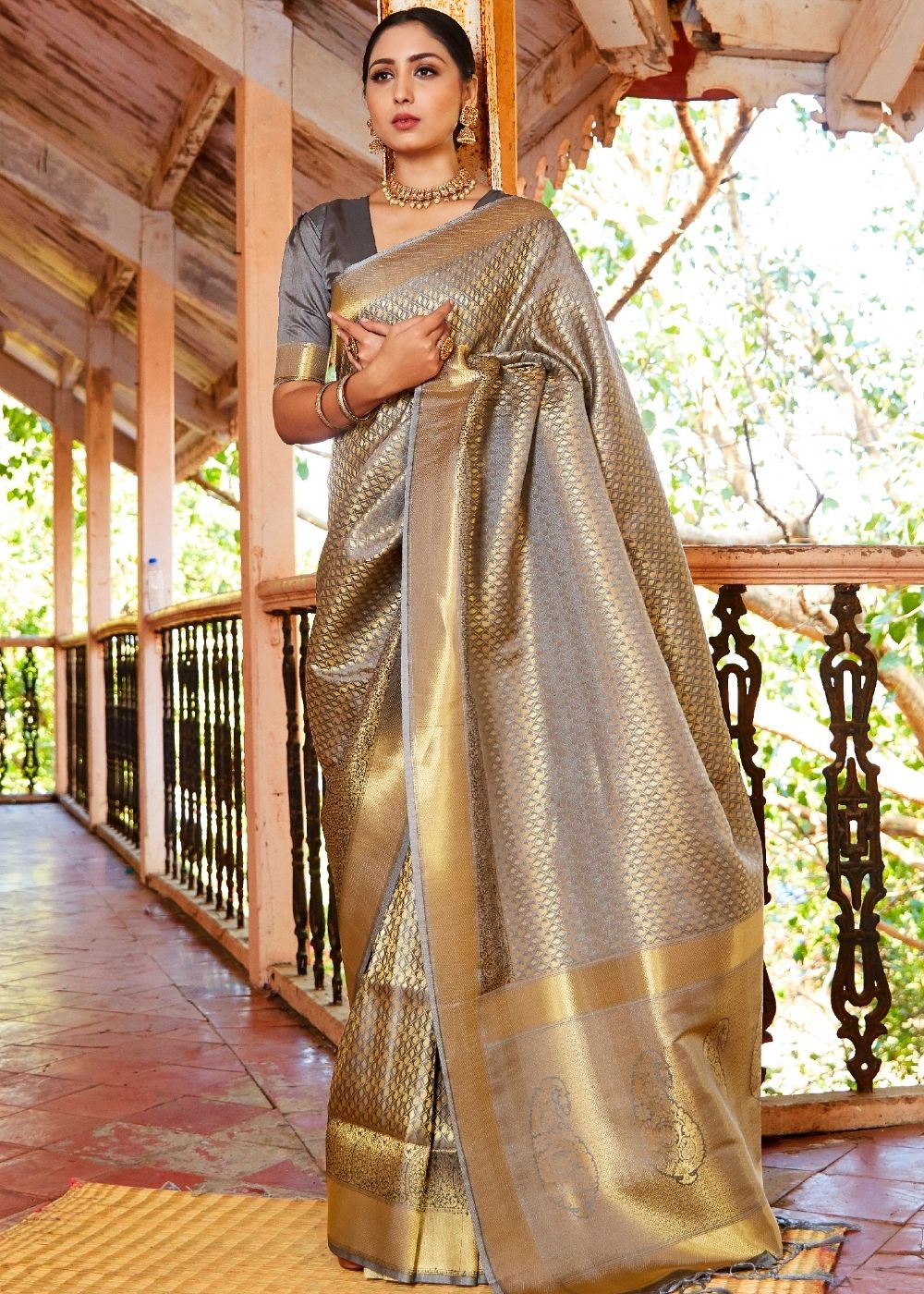 All Sarees – Tagged Color_Grey– Ethnos