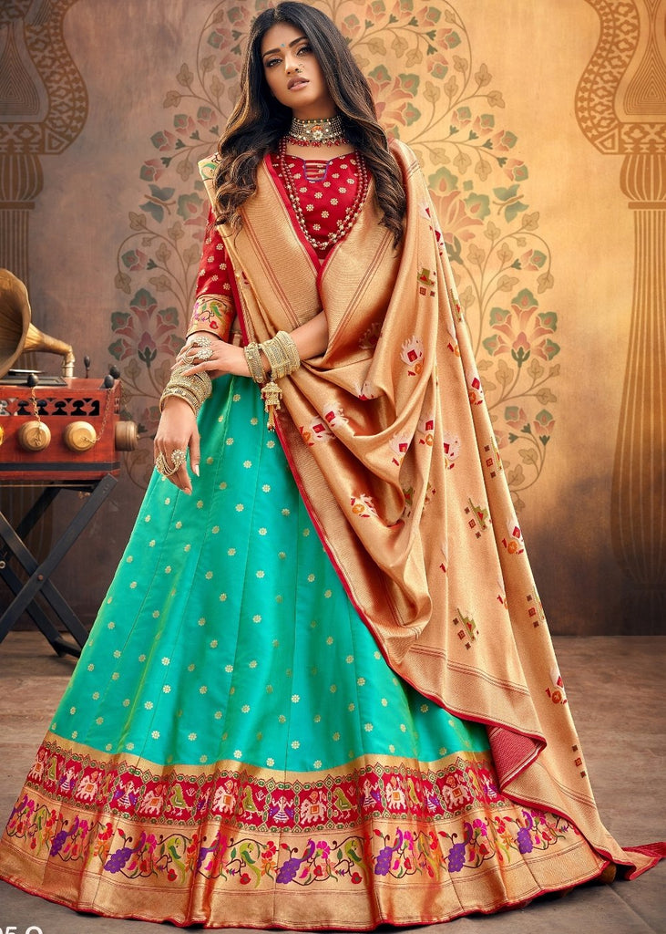 Radiant Blue Lehenga Choli Collection | Zeel Clothing | Color: Blue